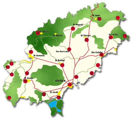 Ibiza Map